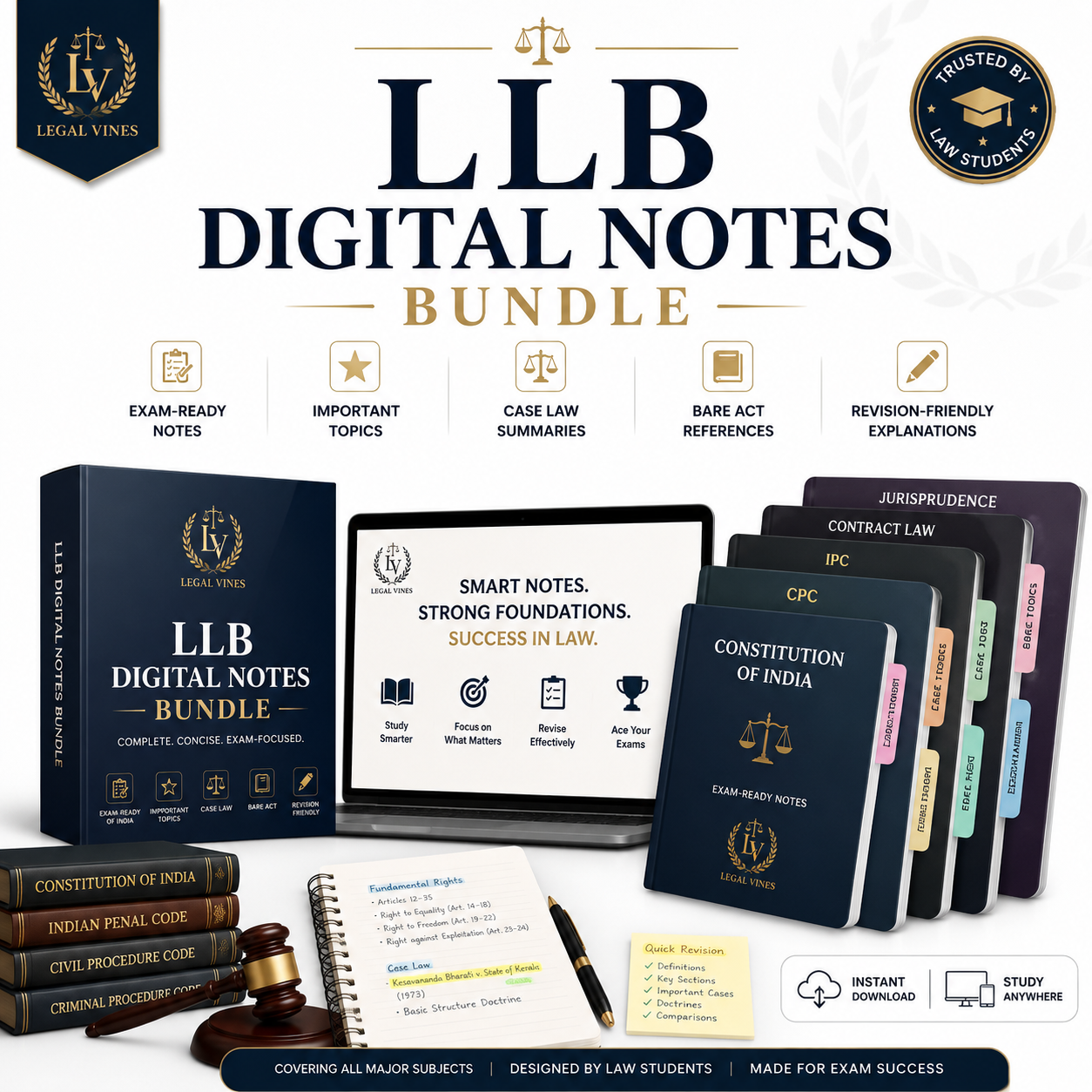LLB Digital Notes Bundle