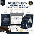 Dissertation Guidance & Drafting Support for Law Students